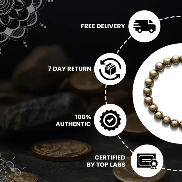 Golden Hematite Stone – For Protection, Confidence & Positive Energy - Image 4