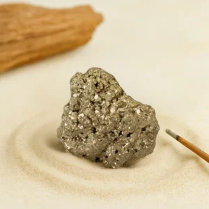 Dhan Lakshmi Pyrite Stone – Raw Golden Crystal for Money, Success & Vastu